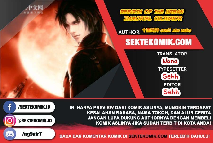 Komik Rebirth Of The Urban Immortal Cultivator - Chapter 720