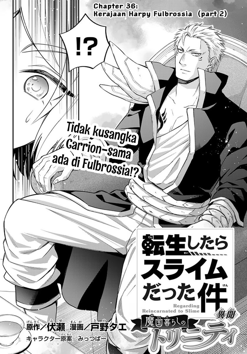 Baca Manga Tensei Shitara Slime Datta Ken Ibun: Makoku Gurashi no Trinity Chapter 36 Gambar 2