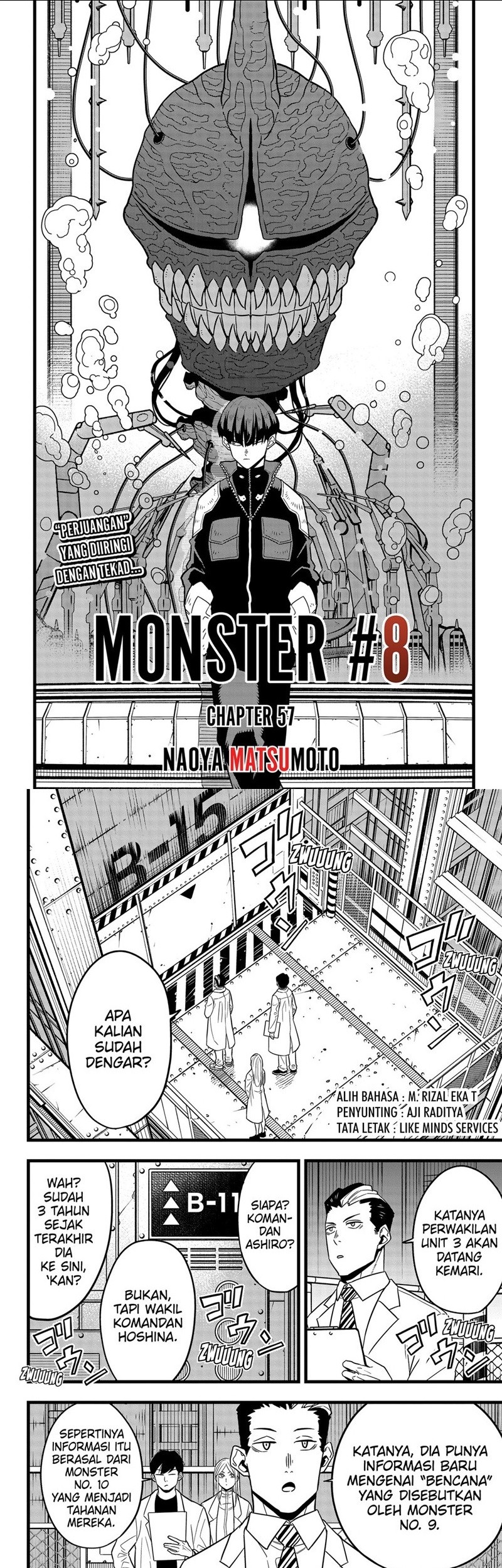 Komik 8Kaijuu - Chapter 57