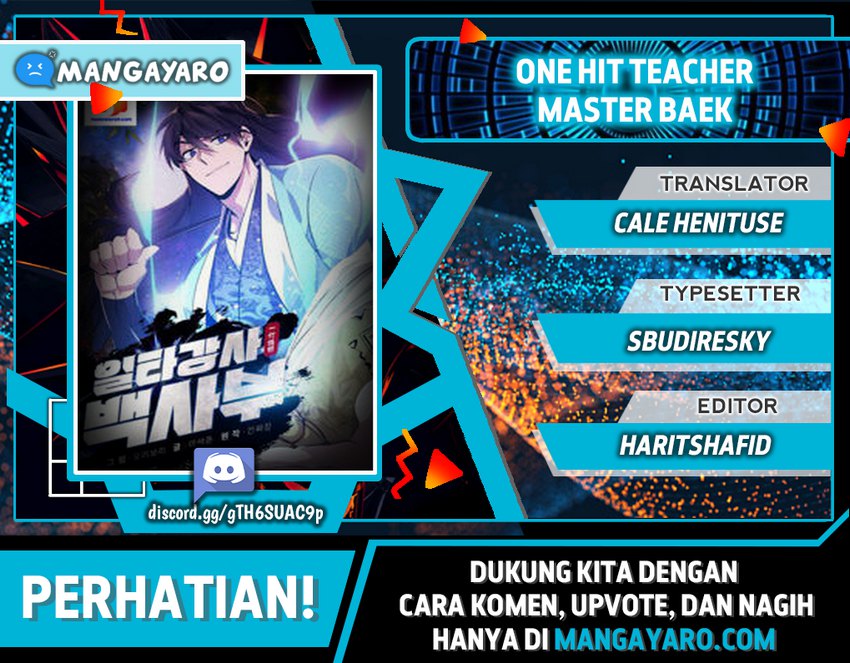 Komik Number One Star Instructor Master Baek - Chapter 14.1