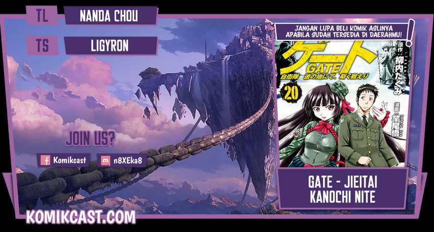 Komik Gate – Jietai Kare no Chi nite Kaku Tatakeri - Chapter 110