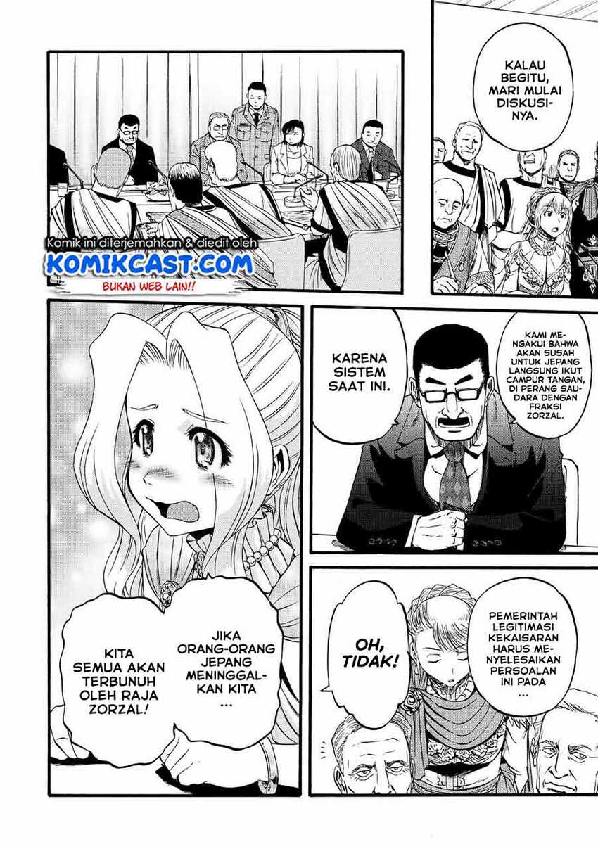 Gate – Jietai Kare no Chi nite Kaku Tatakeri Chapter 110 Gambar 13