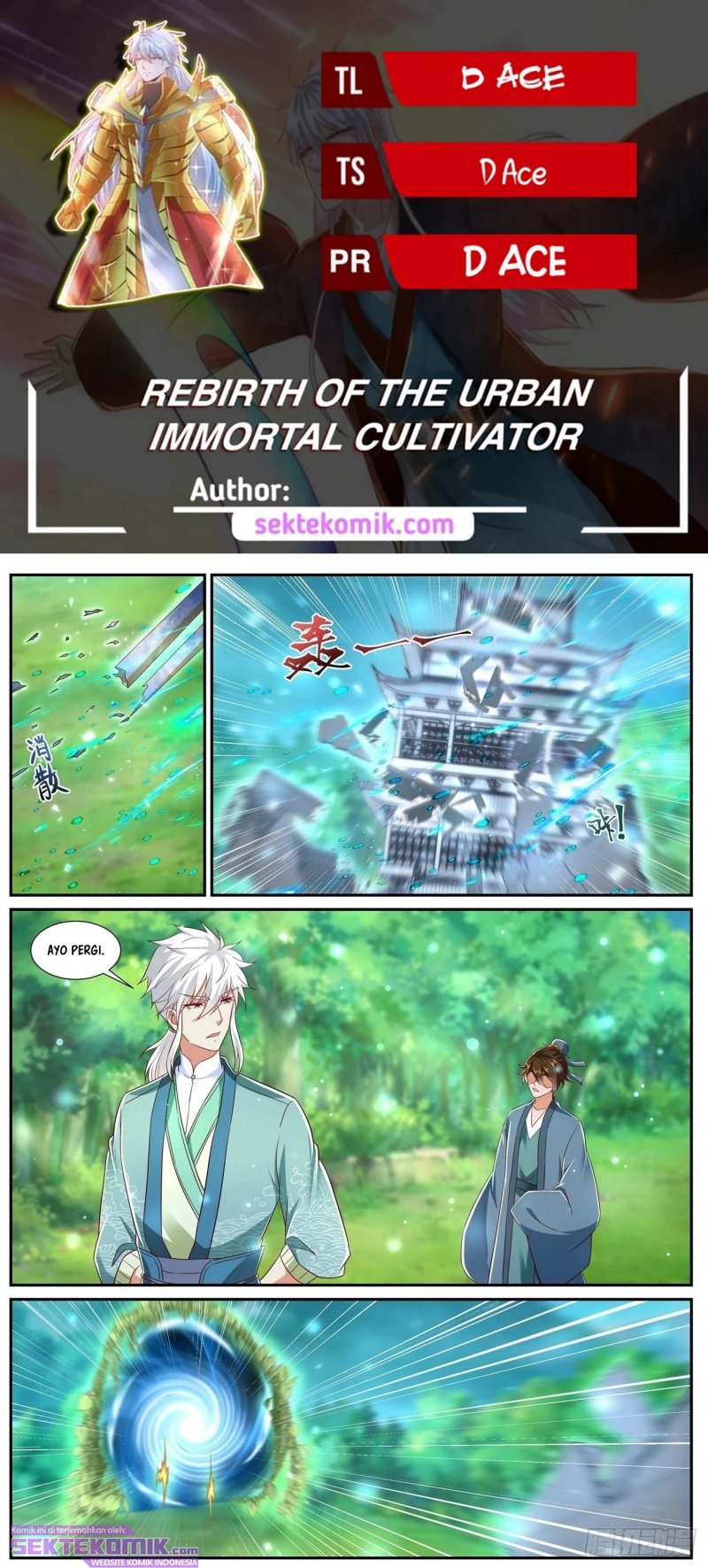 Komik Rebirth Of The Urban Immortal Cultivator - Chapter 726