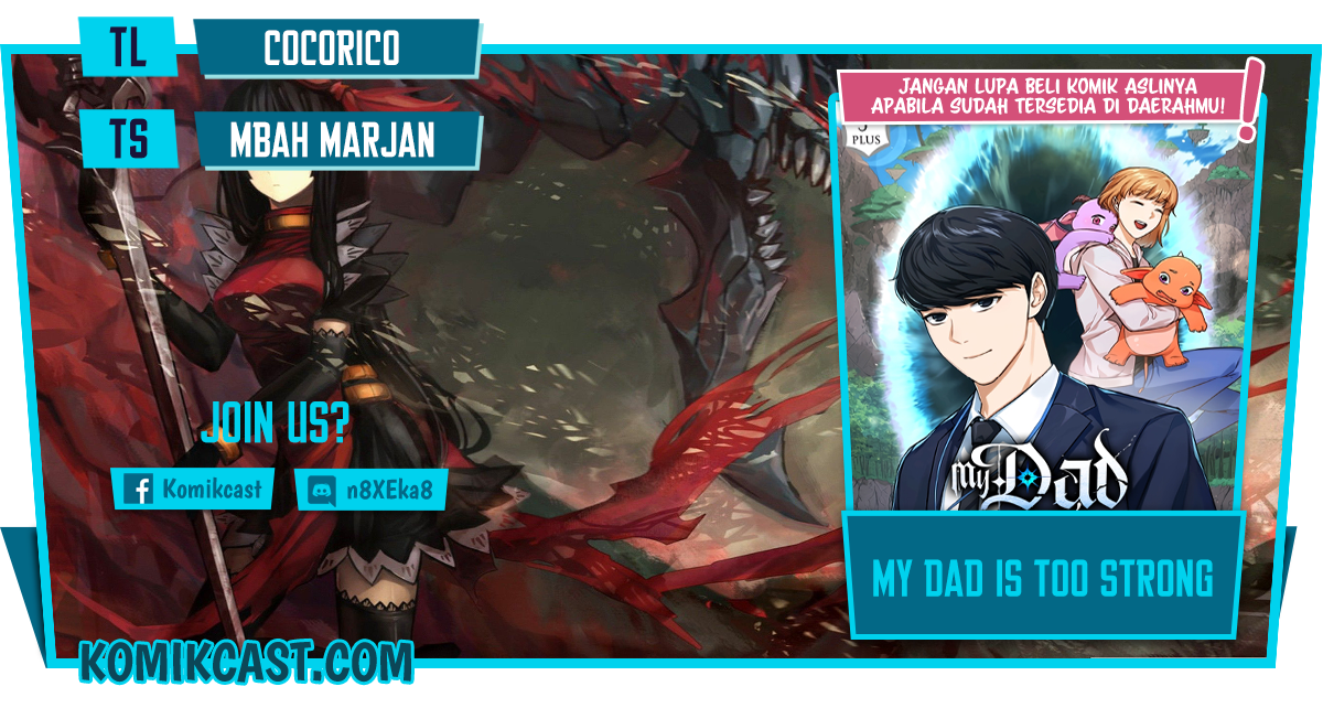 Komik My Dad Is Too Strong - Chapter 75