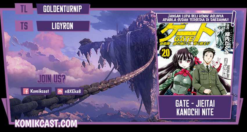 Komik Gate – Jietai Kare no Chi nite Kaku Tatakeri - Chapter 111