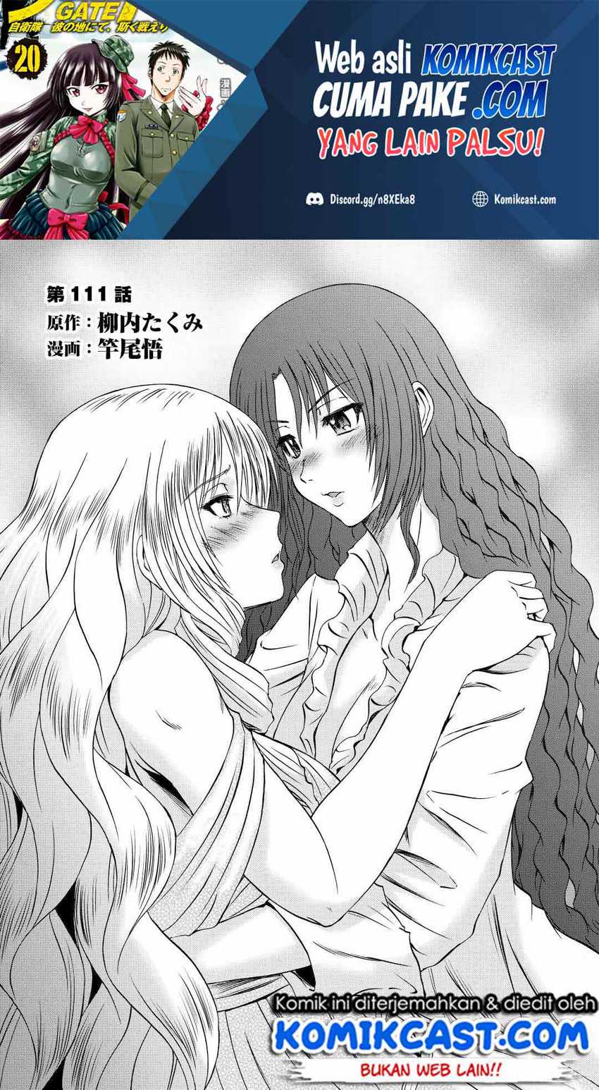 Baca Manga Gate – Jietai Kare no Chi nite Kaku Tatakeri Chapter 111 Gambar 2