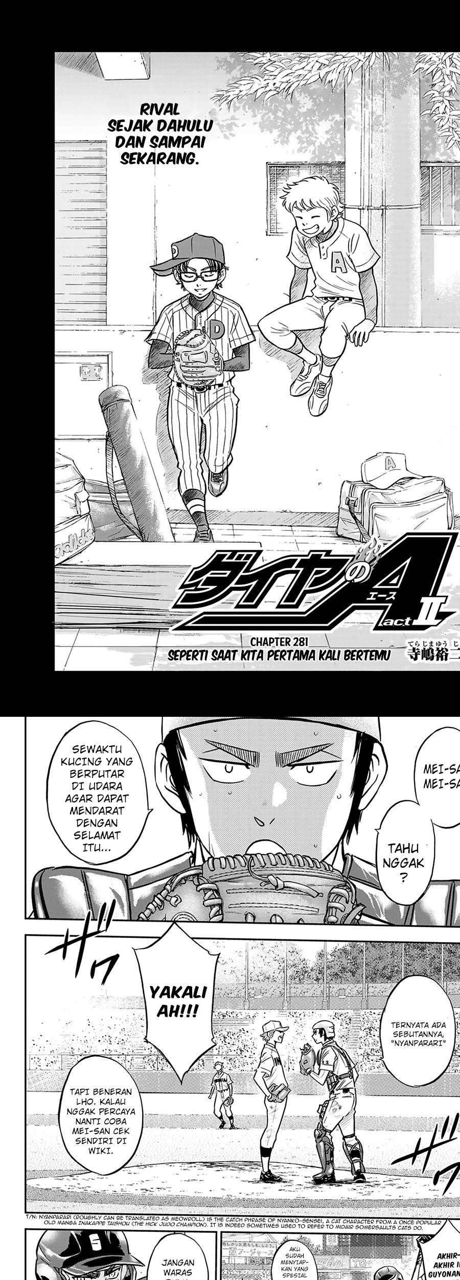 Baca Manga Diamond no Ace Act 2 Chapter 281 Gambar 2