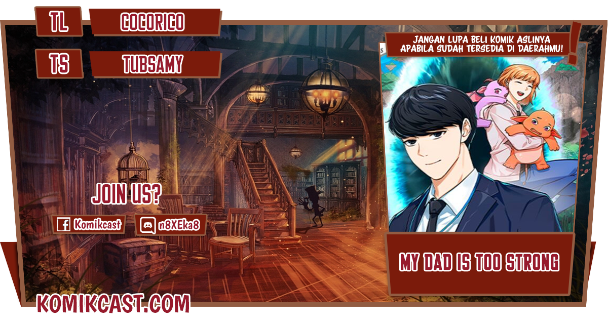Komik My Dad Is Too Strong - Chapter 79