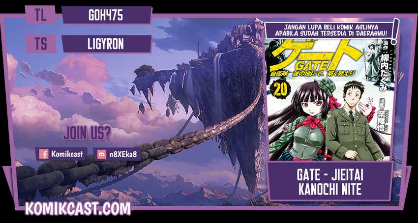 Komik Gate – Jietai Kare no Chi nite Kaku Tatakeri - Chapter 112
