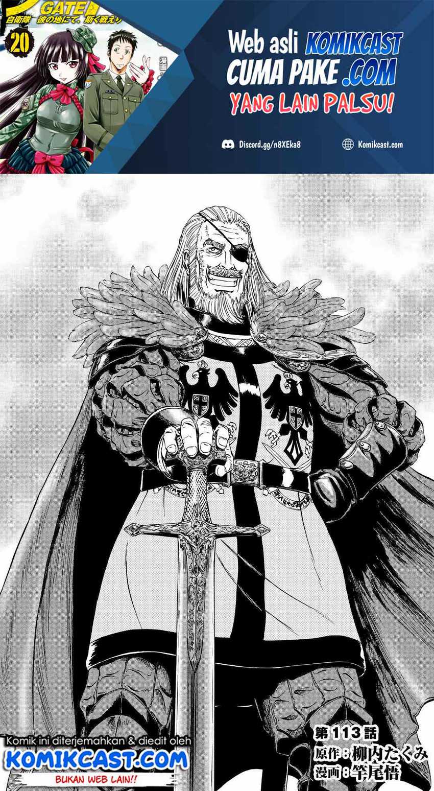Baca Manga Gate – Jietai Kare no Chi nite Kaku Tatakeri Chapter 113 Gambar 2