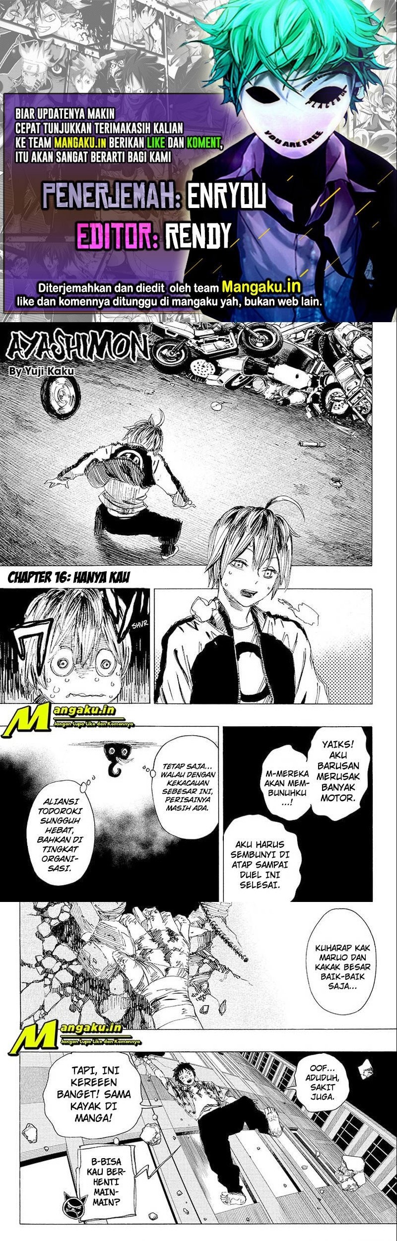 Komik Ayashimon - Chapter 16