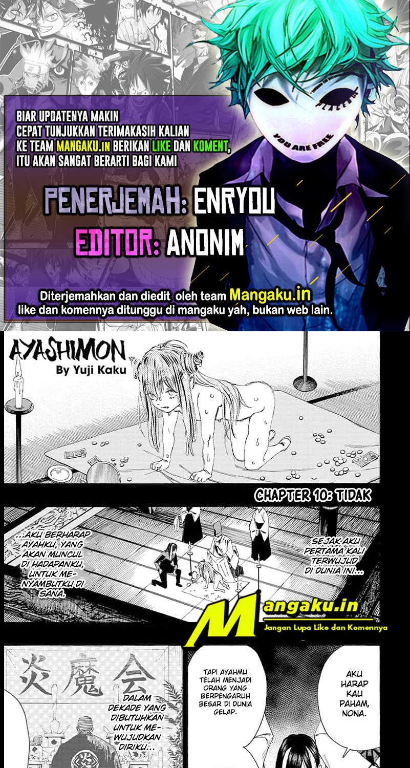 Komik Ayashimon - Chapter 10