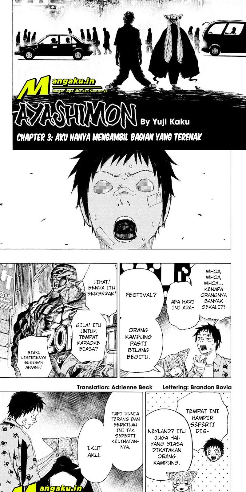 Baca Manga Ayashimon Chapter 03 Gambar 2