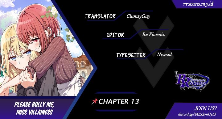 Komik Please Bully Me, Miss Villainess! - Chapter 13