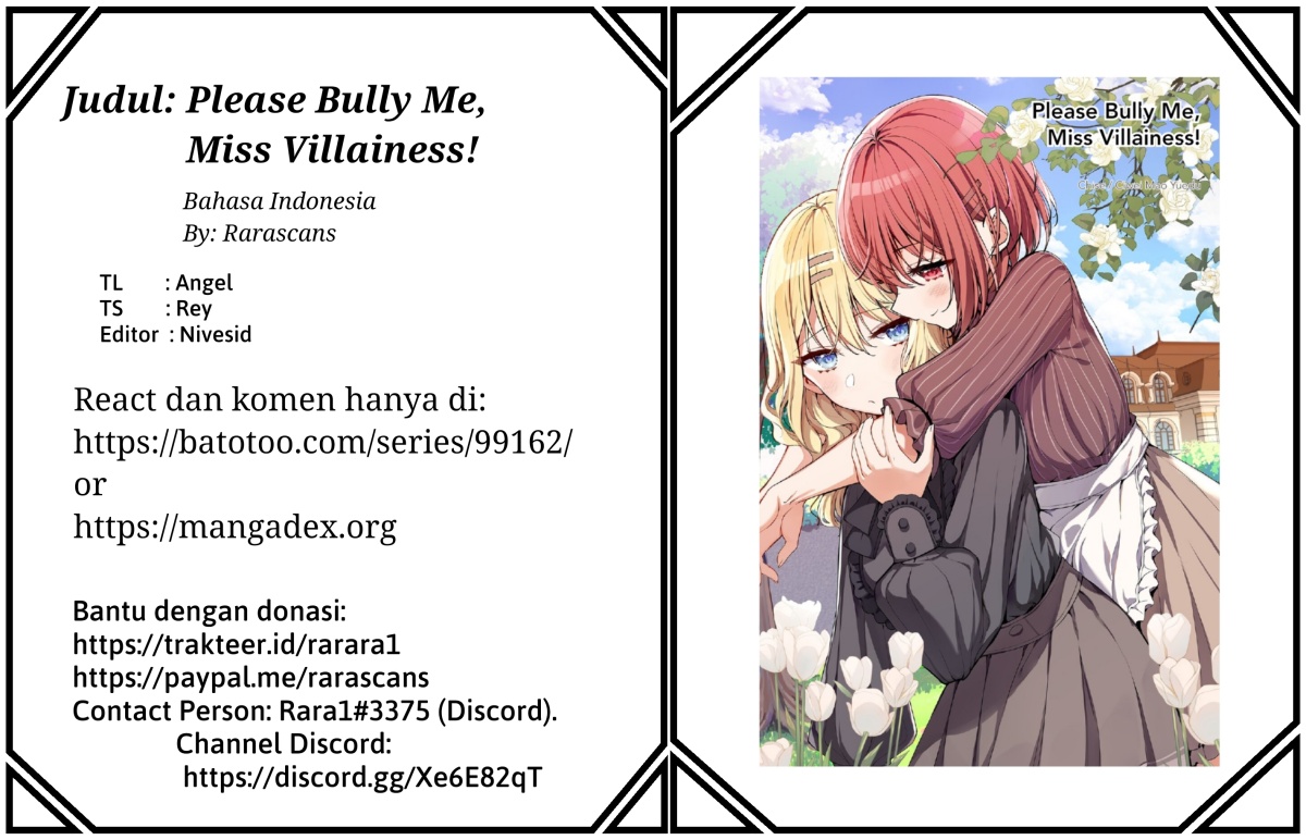 Komik Please Bully Me, Miss Villainess! - Chapter 05