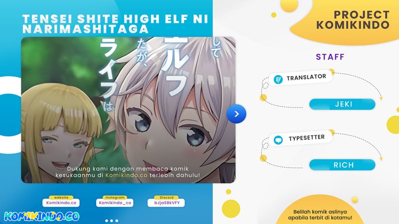 Komik Tensei Shite High Elf ni Narimashitaga, Slow Life wa 120-nen de Akimashita - Chapter 10