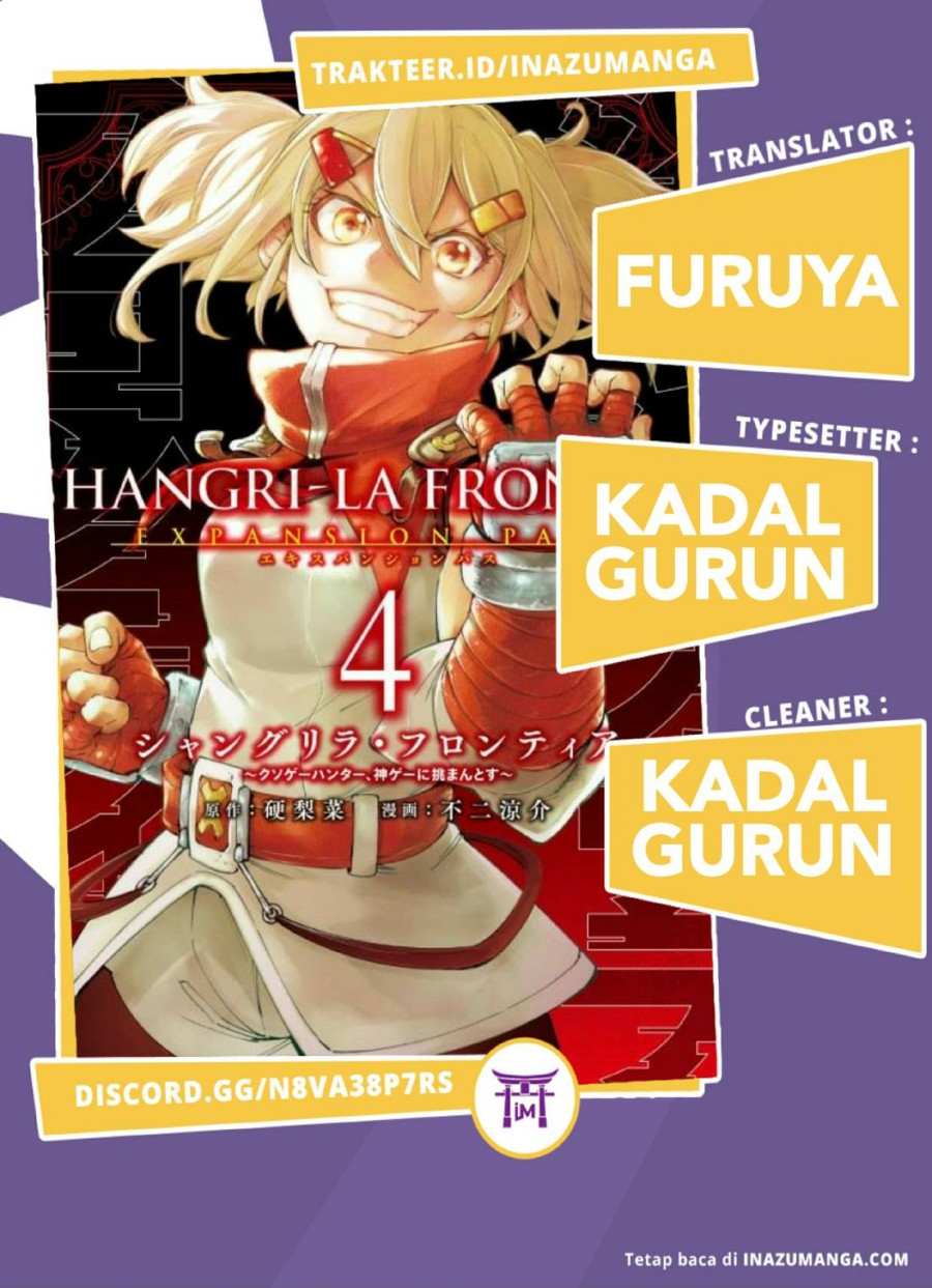 Komik Shangri-La Frontier ~ Kusoge Hunter, Kamige ni Idoman to su~ - Chapter 36