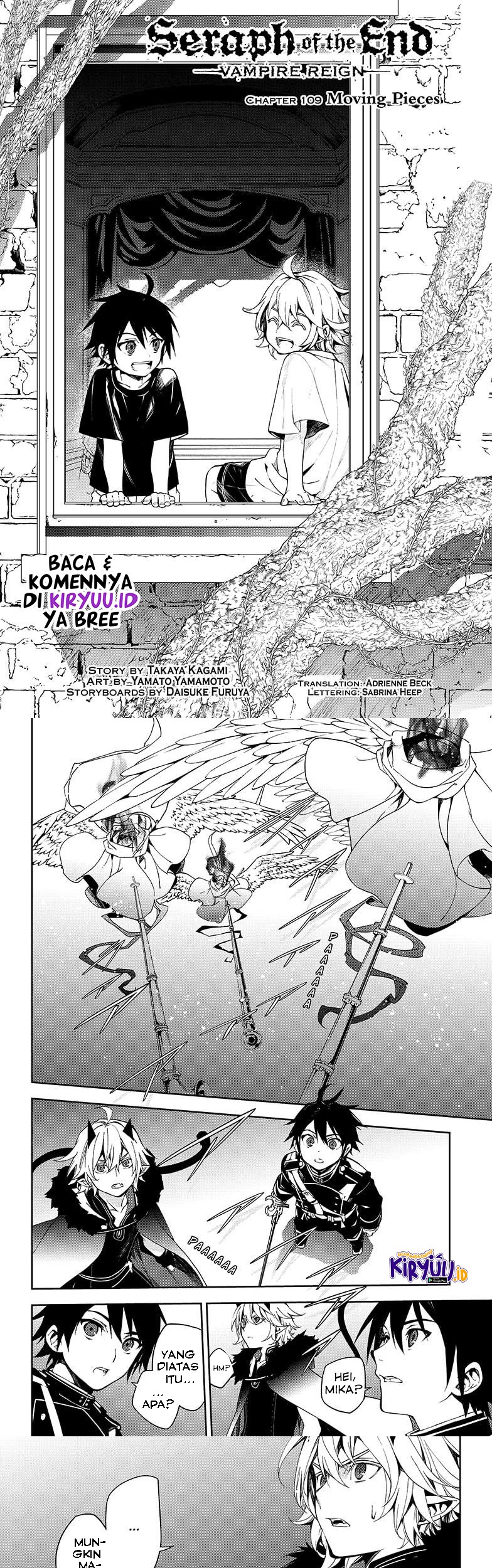 Baca Manga Owari no Seraph Chapter 109 Gambar 2
