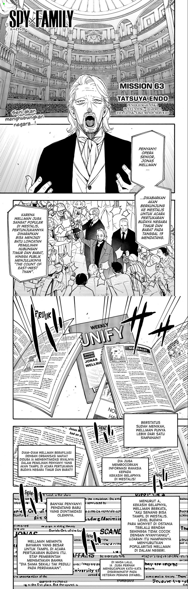 Komik Spy X Family - Chapter 63
