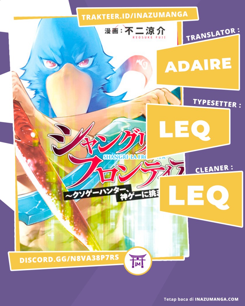 Komik Shangri-La Frontier ~ Kusoge Hunter, Kamige ni Idoman to su~ - Chapter 47