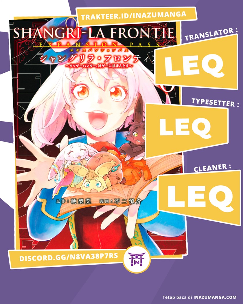 Komik Shangri-La Frontier ~ Kusoge Hunter, Kamige ni Idoman to su~ - Chapter 56