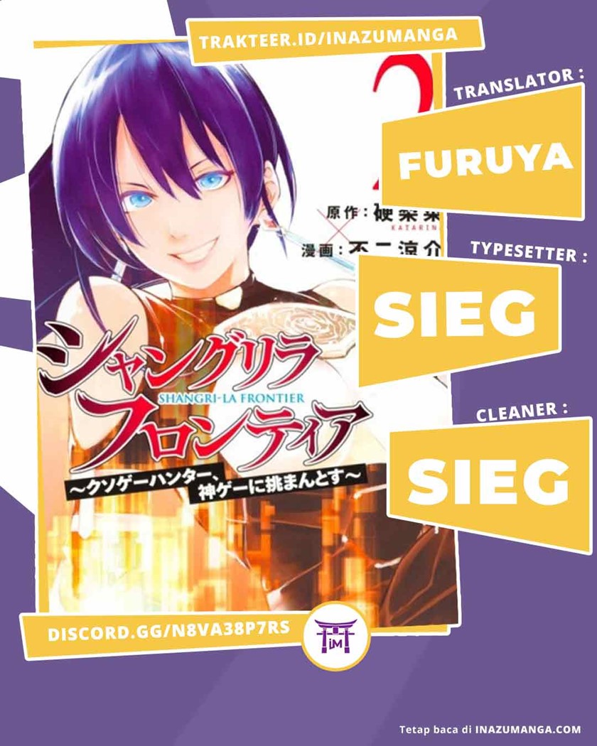 Komik Shangri-La Frontier ~ Kusoge Hunter, Kamige ni Idoman to su~ - Chapter 54