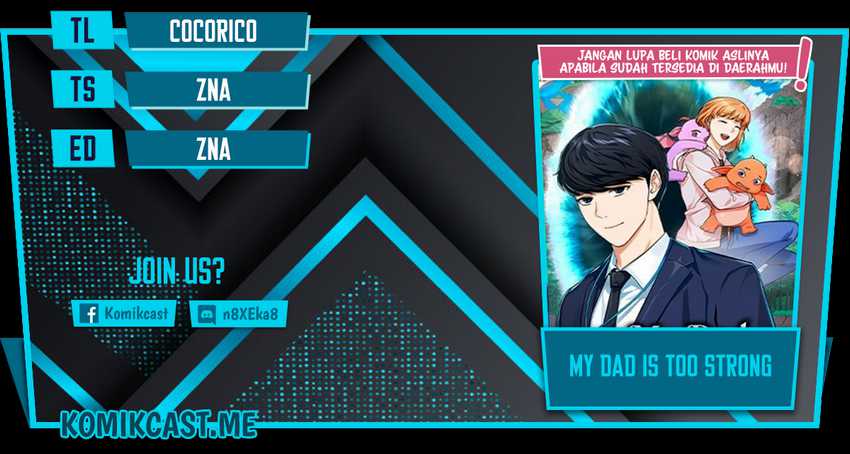 Komik My Dad Is Too Strong - Chapter 87