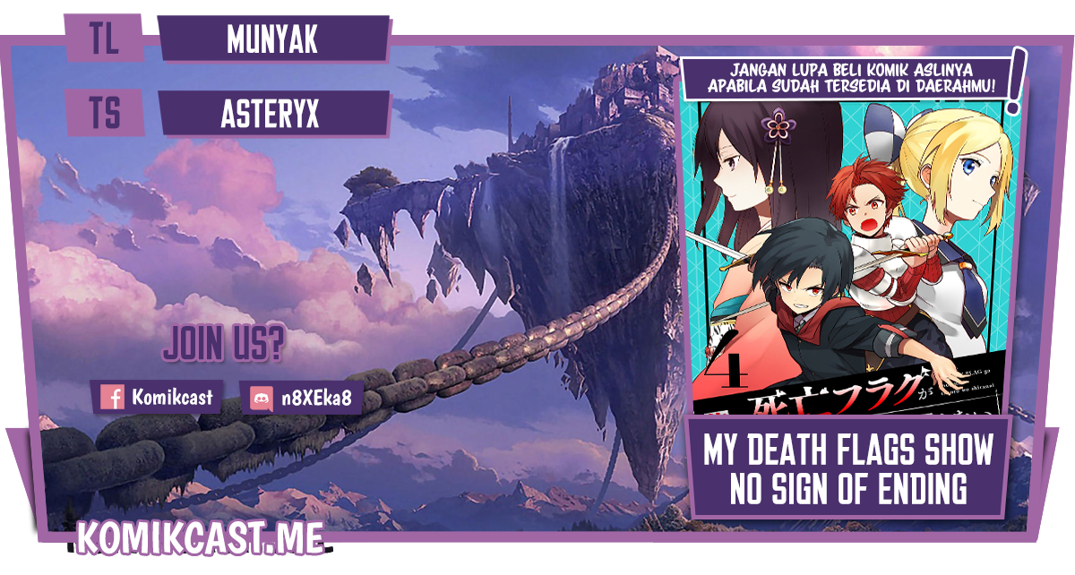 Komik My Death Flags Show No Sign of Ending - Chapter 40