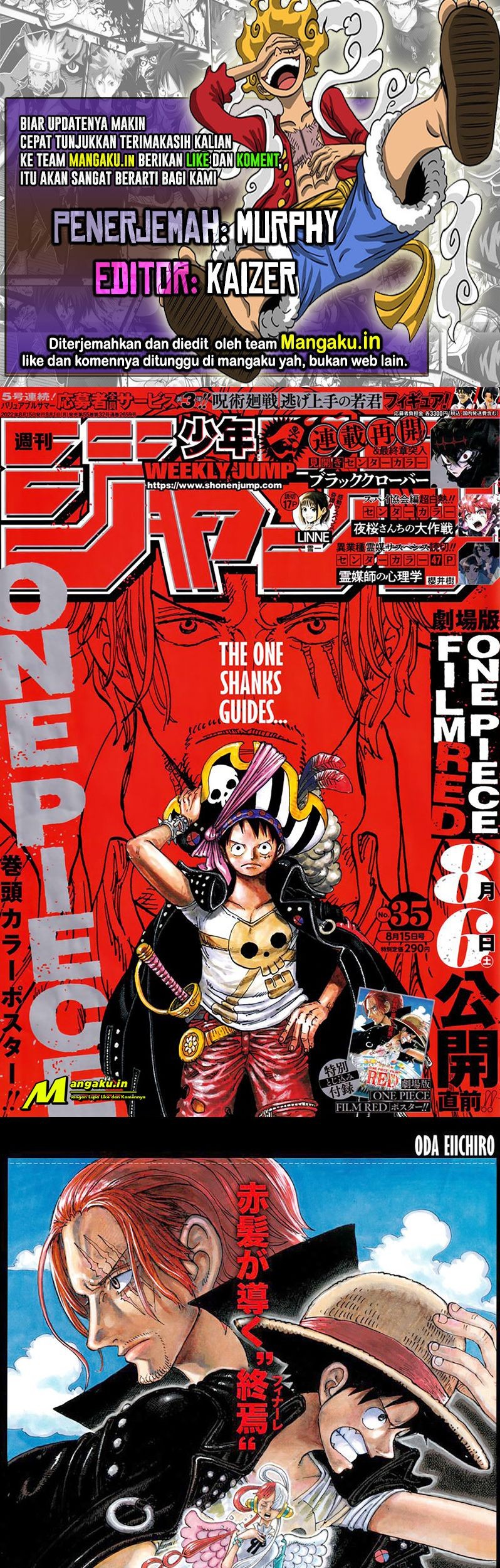 Komik One Piece - Chapter 1055