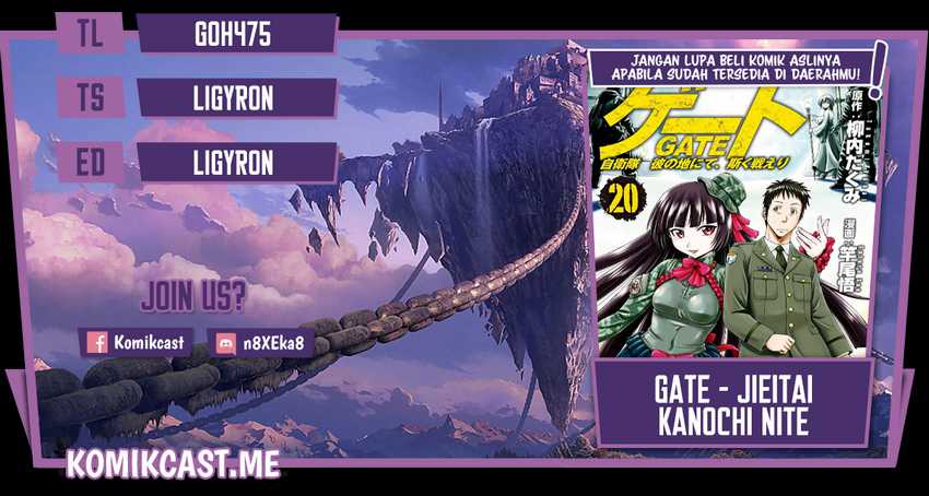 Komik Gate – Jietai Kare no Chi nite Kaku Tatakeri - Chapter 114