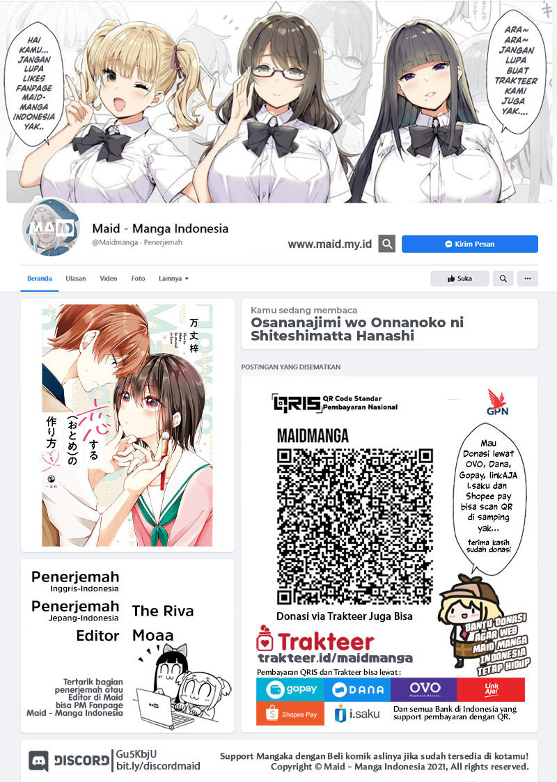 Baca Manga Osananajimi wo Onnanoko ni Shiteshimatta Hanashi Chapter 42 Gambar 2