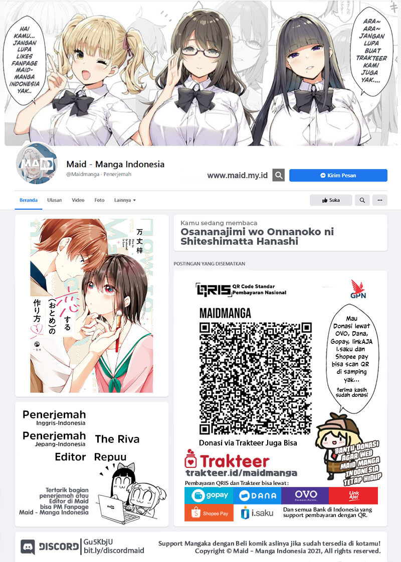 Baca Manga Osananajimi wo Onnanoko ni Shiteshimatta Hanashi Chapter 41 Gambar 2