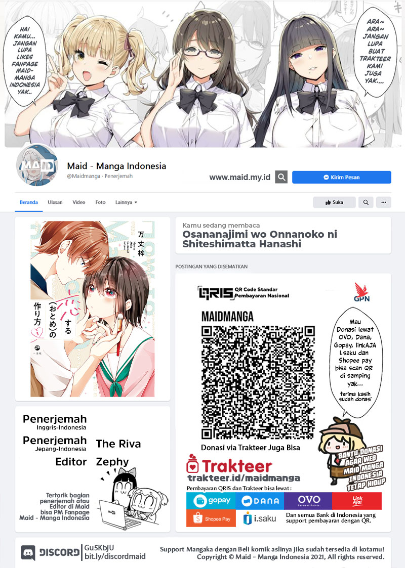 Baca Manga Osananajimi wo Onnanoko ni Shiteshimatta Hanashi Chapter 36 Gambar 2