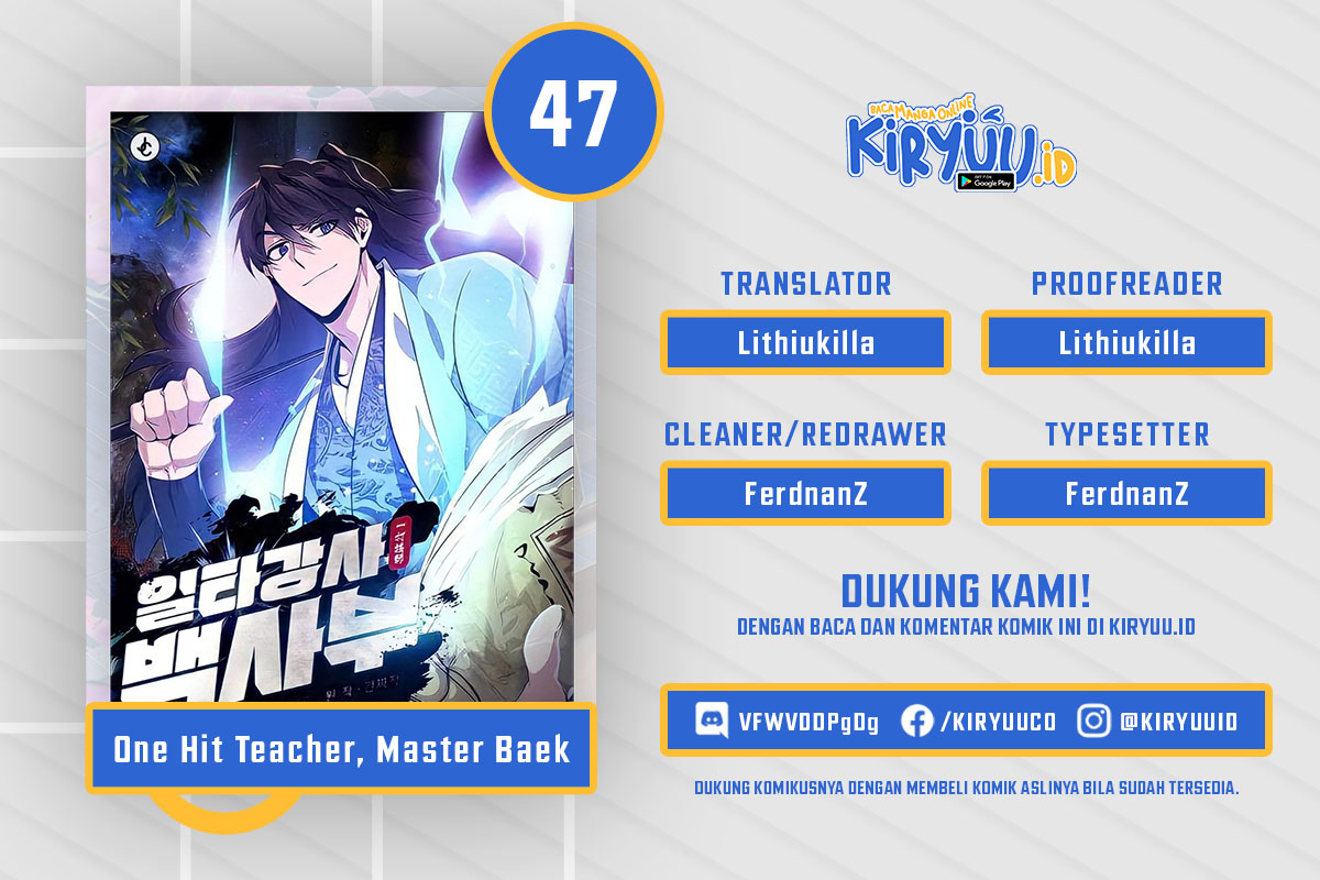Komik Number One Star Instructor Master Baek - Chapter 47