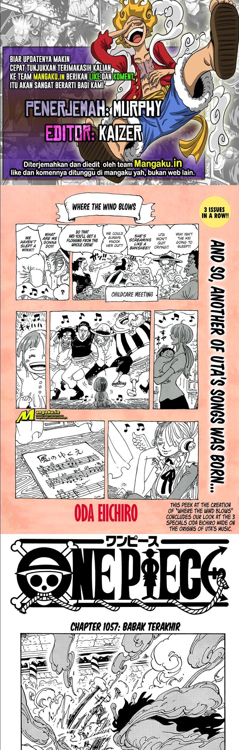 Komik One Piece - Chapter 1057