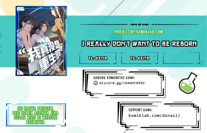 Komik I Really Don’t Want to Be Reborn - Chapter 05