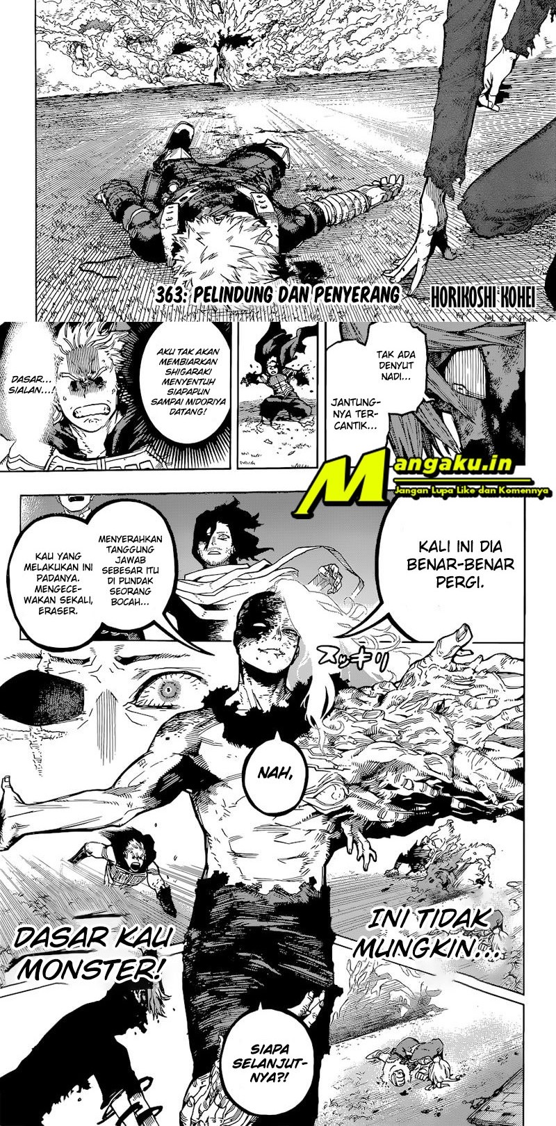 Baca Manga Boku no Hero Academia Chapter 363 Gambar 2