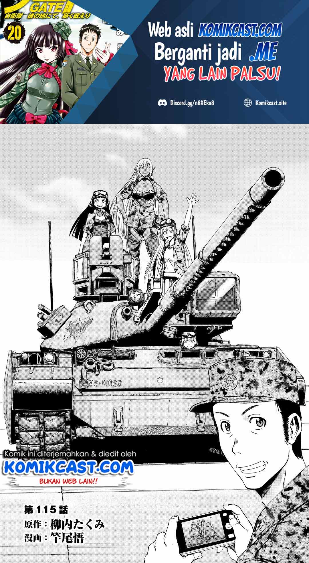 Baca Manga Gate – Jietai Kare no Chi nite Kaku Tatakeri Chapter 115 Gambar 2