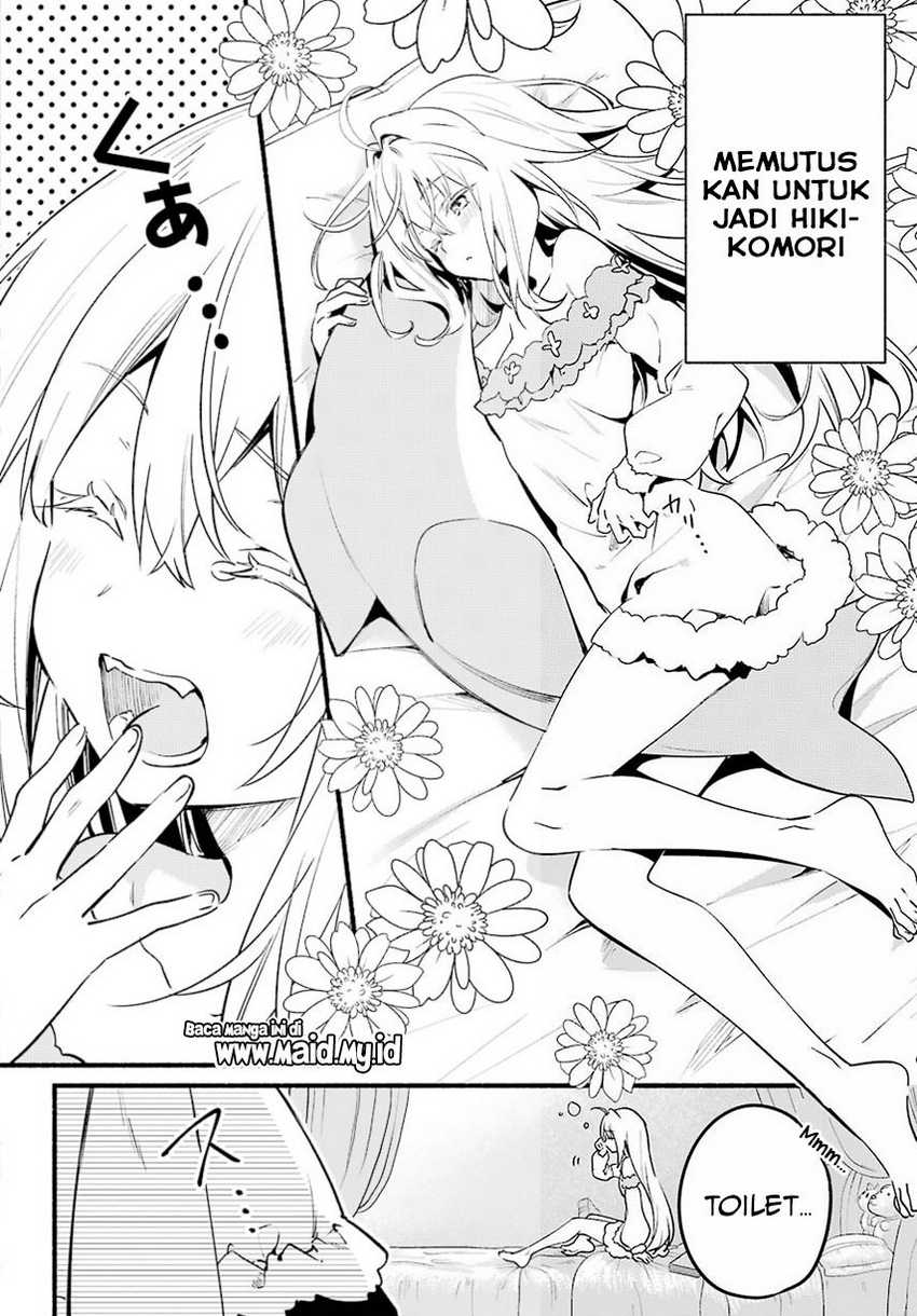 Hikikomari Kyuuketsuki no Monmon Chapter 01 Gambar 8