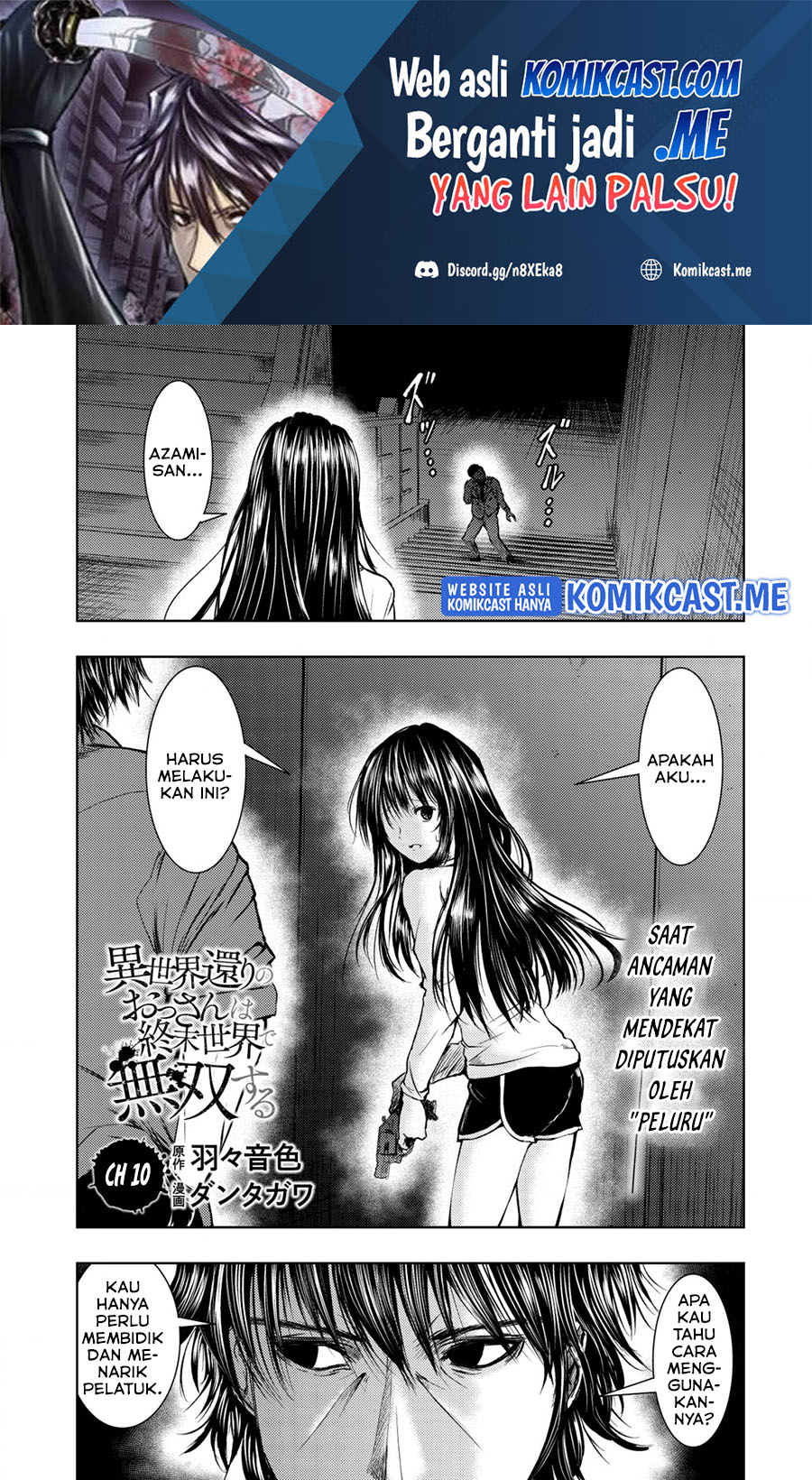 Baca Manga Isekai Kaeri no Ossan wa Shuumatsu de Sekai de Musou Suru Chapter 10 Gambar 2