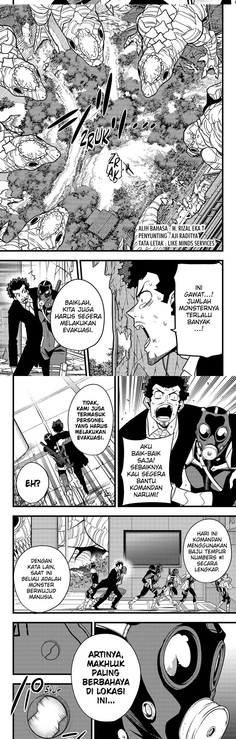 Baca Manga 8Kaijuu Chapter 71 Gambar 2