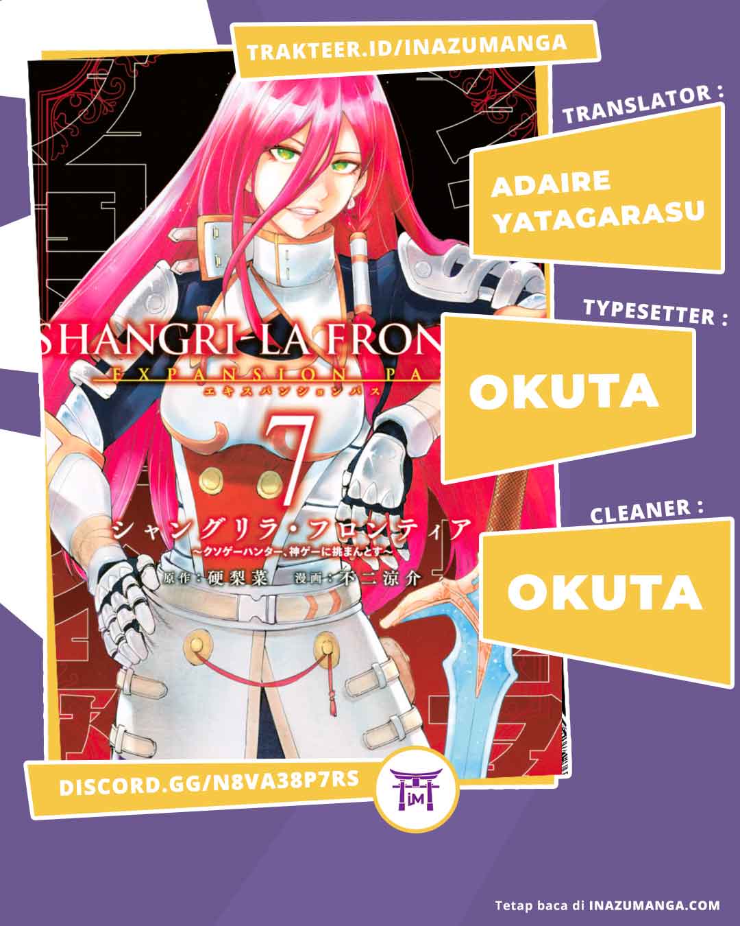 Komik Shangri-La Frontier ~ Kusoge Hunter, Kamige ni Idoman to su~ - Chapter 78