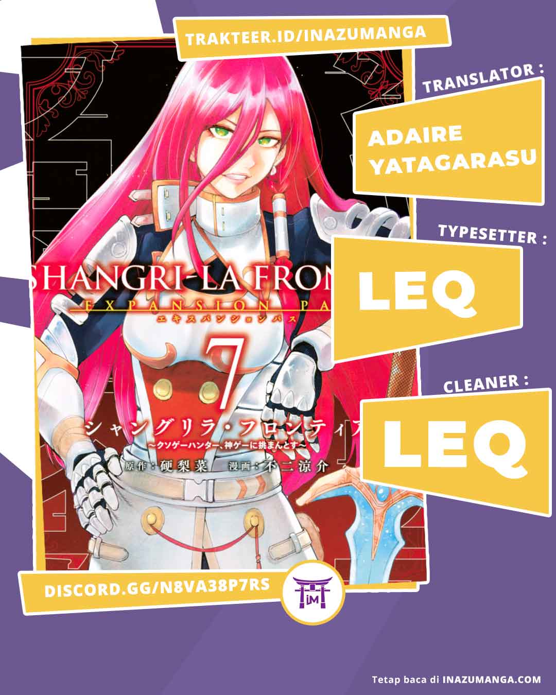Komik Shangri-La Frontier ~ Kusoge Hunter, Kamige ni Idoman to su~ - Chapter 80