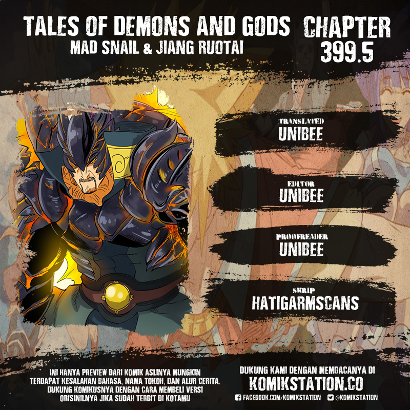 Komik Tales of Demons and Gods - Chapter 399.5