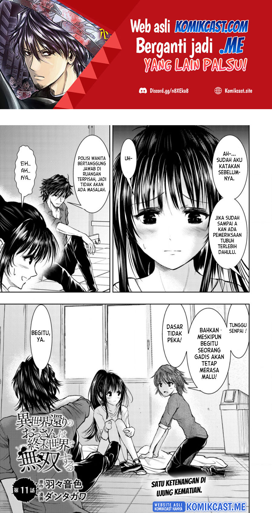 Baca Manga Isekai Kaeri no Ossan wa Shuumatsu de Sekai de Musou Suru Chapter 11 Gambar 2