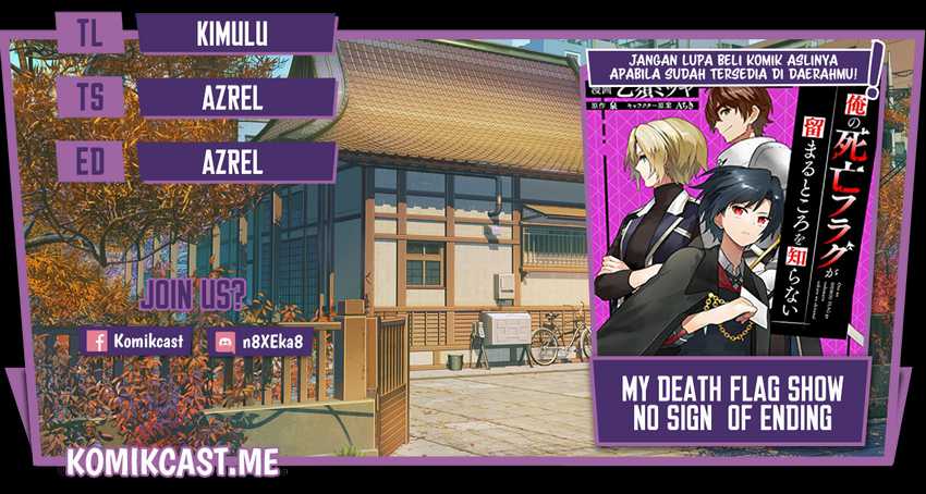 Komik My Death Flags Show No Sign of Ending - Chapter 43