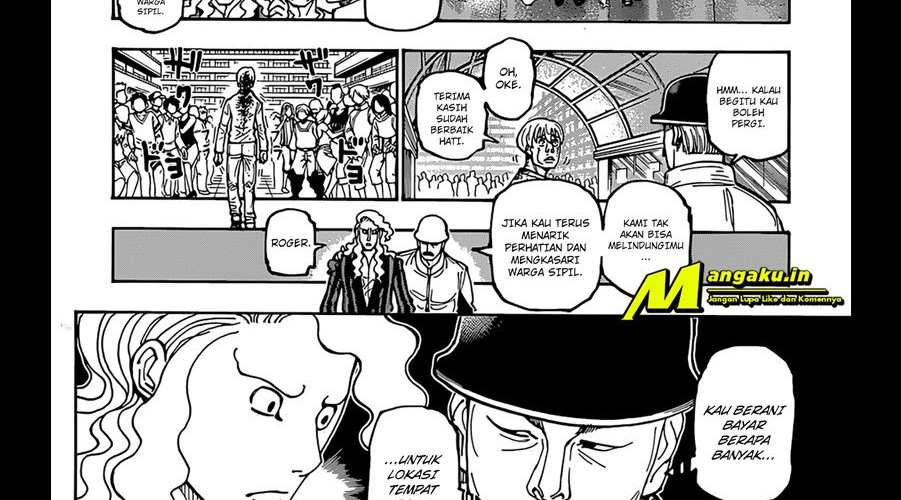 Baca Manga Hunter x Hunter Chapter 392 Gambar 2