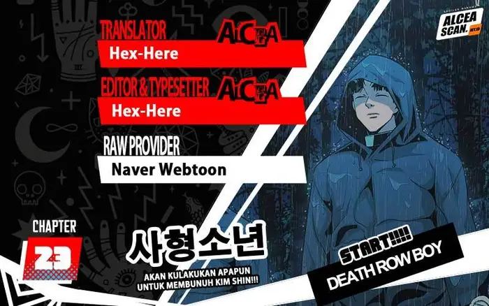 Komik Death Row Boy - Chapter 23