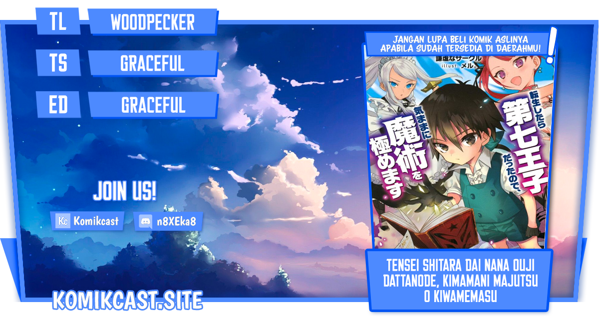 Komik Tensei Shitara dai Nana Ouji dattanode, Kimamani Majutsu o Kiwamemasu - Chapter 102