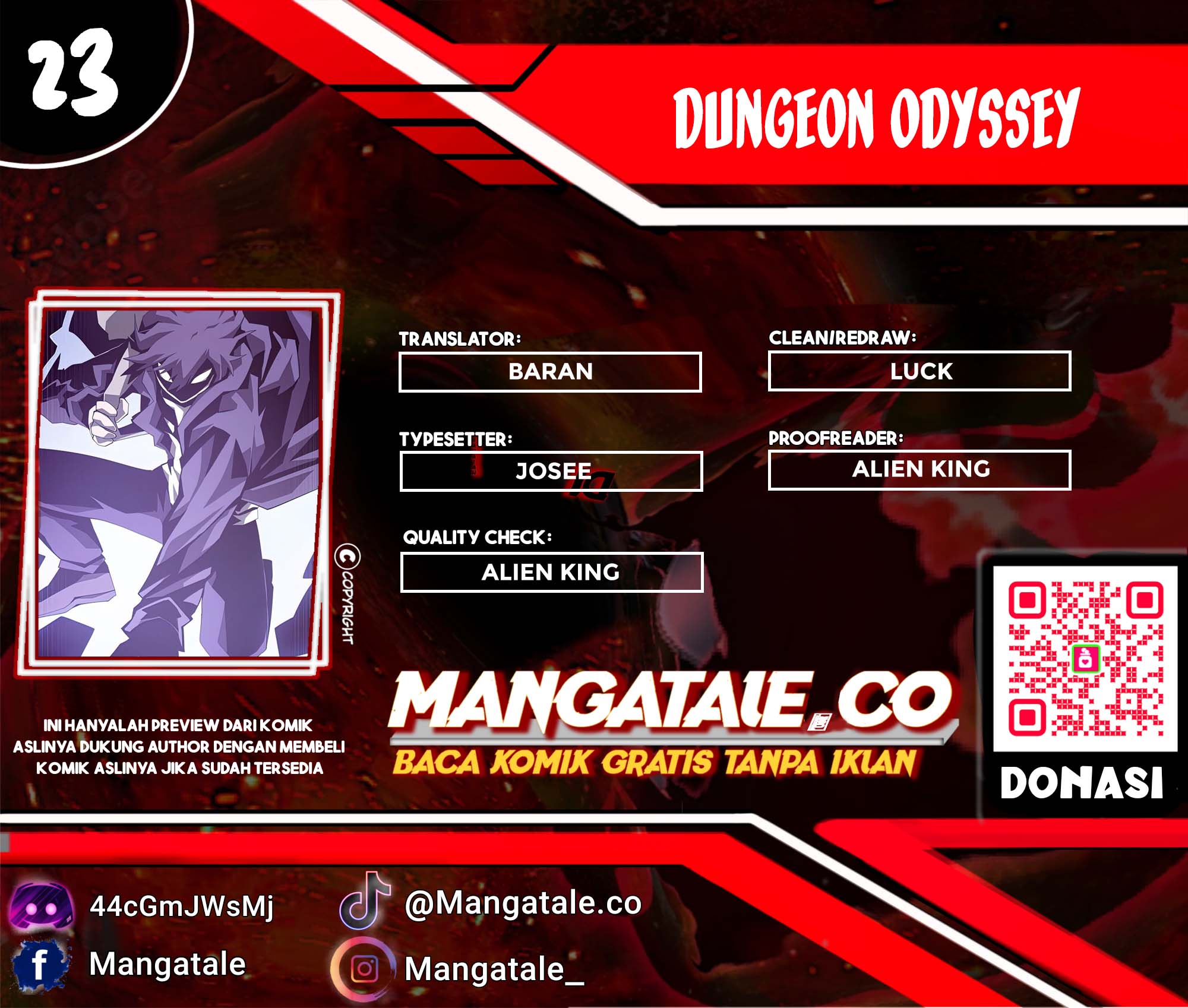 Komik Dungeon Odyssey - Chapter 23